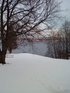 Winter 2014 View of lake