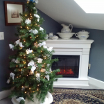 Fireplace and tree 2014