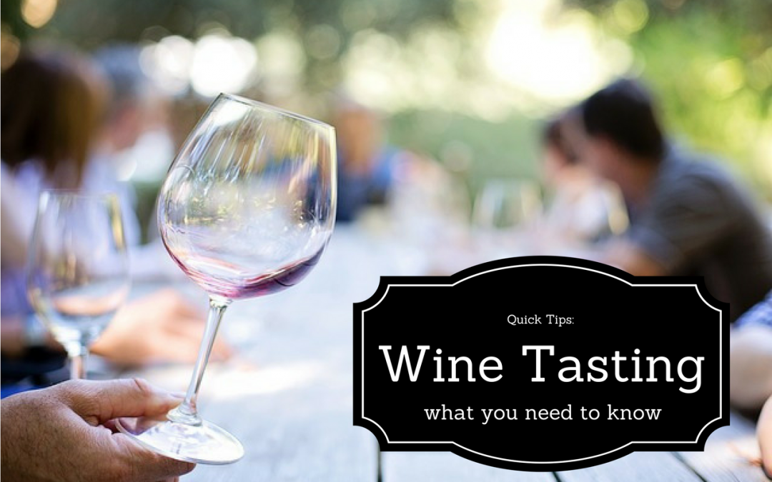 What you need to know about wine tasting